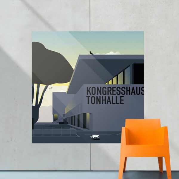 Zurich-Kongresshaus-ByNight-Wall-Art-Print-01 Kongresshaus By Night