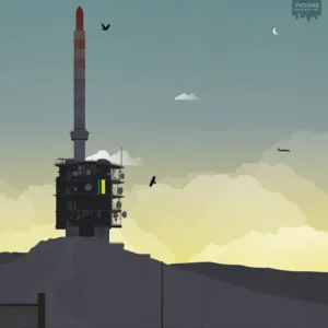 Chasseral by Night Art