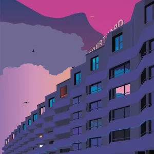 esplanade-courtyard-art-Biel-Bienne Esplanade with Courtyard