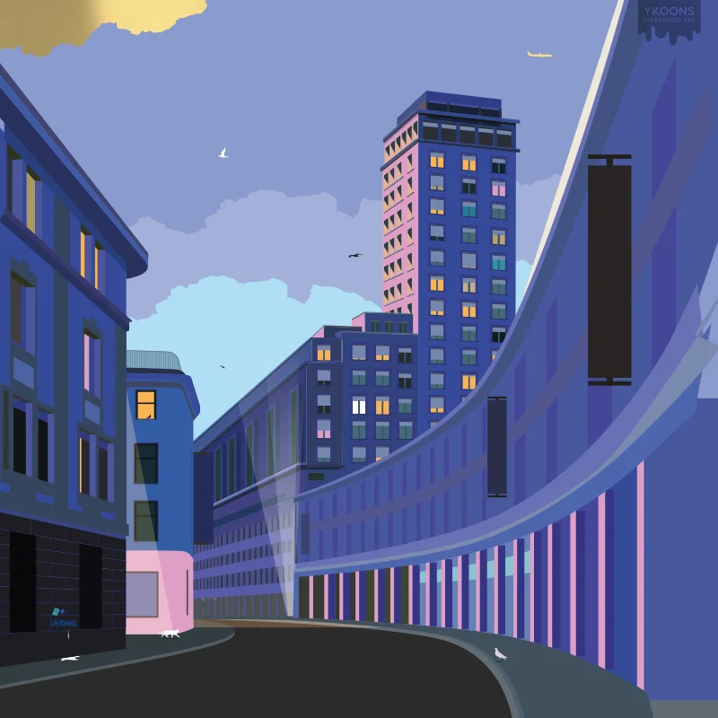 Bel Air 23:00pm in Lausanne